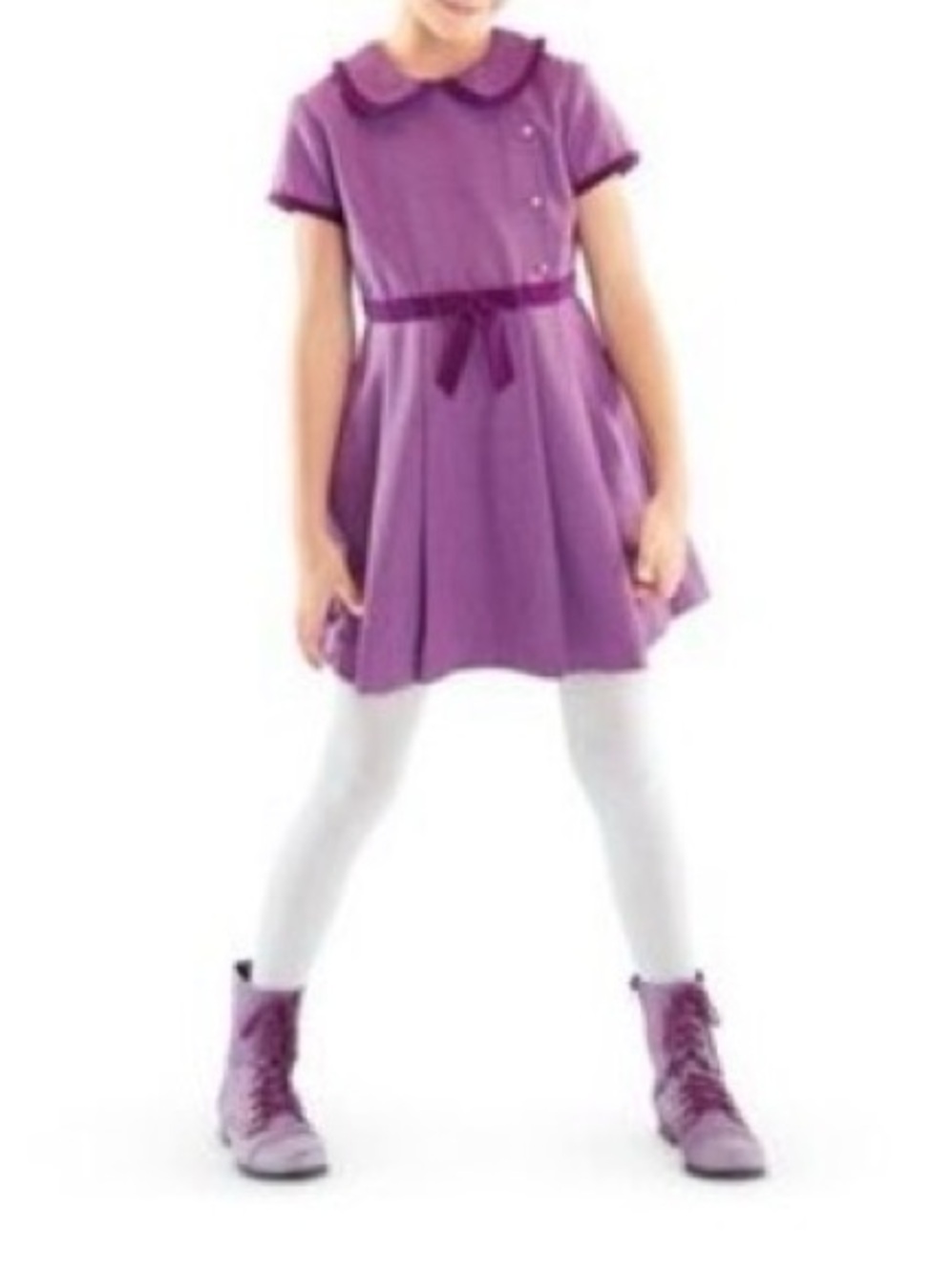 American Girl Beforever Purple “Rebecca” Dress